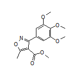 Methyl 5-Methyl-3-(3,4,5-trimethoxyphenyl)isoxazole-4-carboxylate