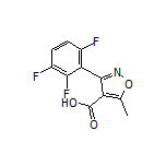 5-Methyl-3-(2,3,6-trifluorophenyl)isoxazole-4-carboxylic Acid