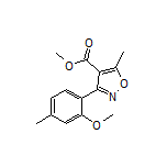 Methyl 3-(2-Methoxy-4-methylphenyl)-5-methylisoxazole-4-carboxylate