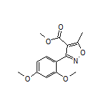 Methyl 3-(2,4-Dimethoxyphenyl)-5-methylisoxazole-4-carboxylate