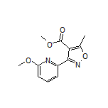 Methyl 3-(6-Methoxy-2-pyridyl)-5-methylisoxazole-4-carboxylate