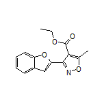 Ethyl 3-(Benzofuran-2-yl)-5-methylisoxazole-4-carboxylate