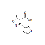 3-(3-Furyl)-5-methylisoxazole-4-carboxylic Acid