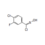 4-Chloro-3-fluoro-N-hydroxybenzimidoyl Chloride