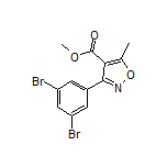 Methyl 3-(3,5-Dibromophenyl)-5-methylisoxazole-4-carboxylate