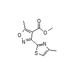 Methyl 5-Methyl-3-(4-methyl-2-thiazolyl)isoxazole-4-carboxylate