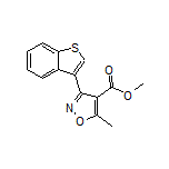 Methyl 3-(3-Benzothienyl)-5-methylisoxazole-4-carboxylate