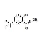 2-Bromo-N-hydroxy-5-(trifluoromethyl)benzimidoyl Chloride