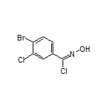 4-Bromo-3-chloro-N-hydroxybenzimidoyl Chloride