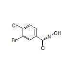 3-Bromo-4-chloro-N-hydroxybenzimidoyl Chloride