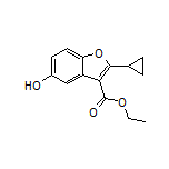 Ethyl 2-Cyclopropyl-5-hydroxybenzofuran-3-carboxylate