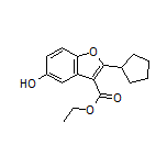 Ethyl 2-Cyclopentyl-5-hydroxybenzofuran-3-carboxylate