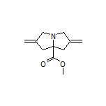 Methyl 2,6-Dimethylenehexahydro-1H-pyrrolizine-7a-carboxylate