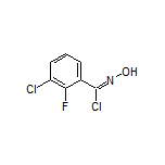 3-Chloro-2-fluoro-N-hydroxybenzimidoyl Chloride