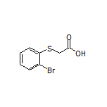 2-[(2-Bromophenyl)thio]acetic Acid