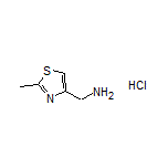 (2-Methyl-4-thiazolyl)methanamine Hydrochloride