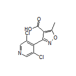 3-(3,5-Dichloro-4-pyridyl)-5-methylisoxazole-4-carboxylic Acid