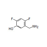 5-(Aminomethyl)-2,4-difluorophenol