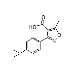 3-[4-(tert-Butyl)phenyl]-5-methylisoxazole-4-carboxylic Acid