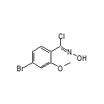 4-Bromo-N-hydroxy-2-methoxybenzimidoyl Chloride