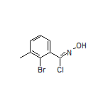 2-Bromo-N-hydroxy-3-methylbenzimidoyl Chloride