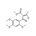 Methyl 5-Methyl-3-(2,4,5-trimethoxyphenyl)isoxazole-4-carboxylate