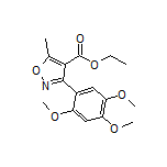 Ethyl 5-Methyl-3-(2,4,5-trimethoxyphenyl)isoxazole-4-carboxylate