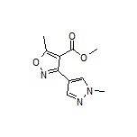 Methyl 5-Methyl-3-(1-methyl-4-pyrazolyl)isoxazole-4-carboxylate