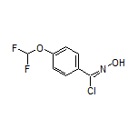 4-(Difluoromethoxy)-N-hydroxybenzimidoyl Chloride