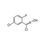 5-Chloro-2-fluoro-N-hydroxybenzimidoyl Chloride