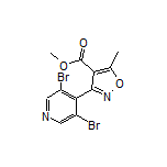 Methyl 3-(3,5-Dibromo-4-pyridyl)-5-methylisoxazole-4-carboxylate