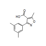 3-(3,5-Dimethylphenyl)-5-methylisoxazole-4-carboxylic Acid