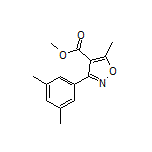 Methyl 3-(3,5-Dimethylphenyl)-5-methylisoxazole-4-carboxylate