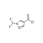 1-(Difluoromethyl)-1H-pyrazole-4-carbonyl Chloride