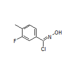 3-Fluoro-N-hydroxy-4-methylbenzimidoyl Chloride