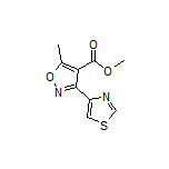 Methyl 5-Methyl-3-(4-thiazolyl)isoxazole-4-carboxylate