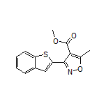 Methyl 3-(2-Benzothienyl)-5-methylisoxazole-4-carboxylate