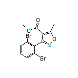 Methyl 3-(2,6-Dibromophenyl)-5-methylisoxazole-4-carboxylate