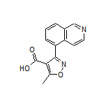 3-(5-Isoquinolyl)-5-methylisoxazole-4-carboxylic Acid