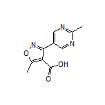 5-Methyl-3-(2-methyl-5-pyrimidinyl)isoxazole-4-carboxylic Acid