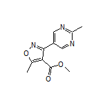 Methyl 5-Methyl-3-(2-methyl-5-pyrimidinyl)isoxazole-4-carboxylate