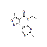 Ethyl 5-Methyl-3-(2-methyl-5-pyrimidinyl)isoxazole-4-carboxylate