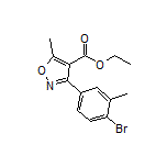 Ethyl 3-(4-Bromo-3-methylphenyl)-5-methylisoxazole-4-carboxylate