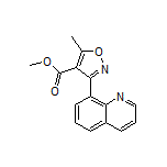 Methyl 5-Methyl-3-(8-quinolyl)isoxazole-4-carboxylate