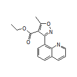 Ethyl 5-Methyl-3-(8-quinolyl)isoxazole-4-carboxylate