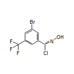 3-Bromo-N-hydroxy-5-(trifluoromethyl)benzimidoyl Chloride