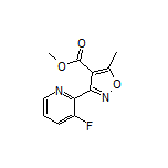 Methyl 3-(3-Fluoro-2-pyridyl)-5-methylisoxazole-4-carboxylate