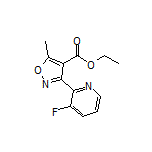 Ethyl 3-(3-Fluoro-2-pyridyl)-5-methylisoxazole-4-carboxylate