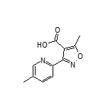 5-Methyl-3-(5-methyl-2-pyridyl)isoxazole-4-carboxylic Acid