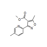 Methyl 5-Methyl-3-(5-methyl-2-pyridyl)isoxazole-4-carboxylate